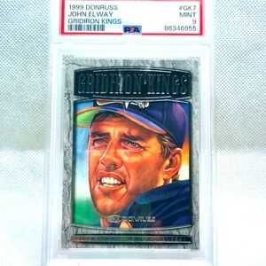 John Elway 1999 Donruss Gridiron Kings #GK7 2048/5000 NFL Denver Broncos Footbal